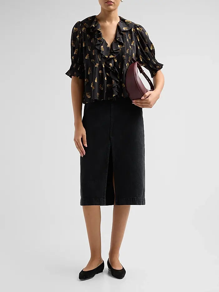 DÔEN  Henri Blouse Buttercup Bouquet