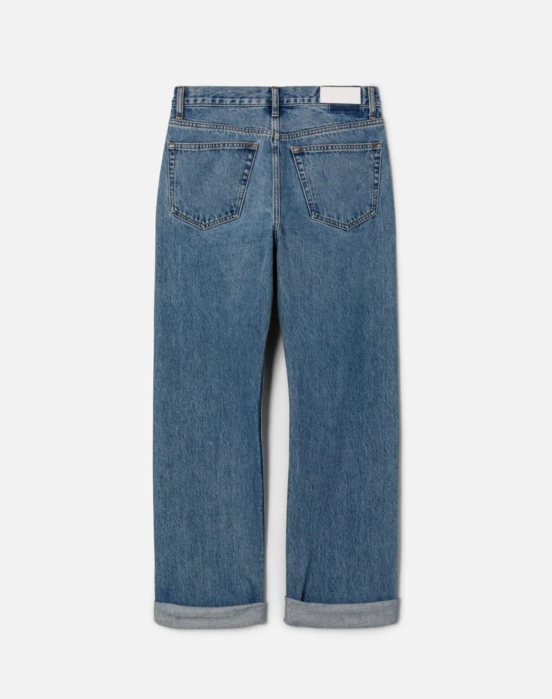 RE/DONE Beau Jean Cuffed in Day Tripper