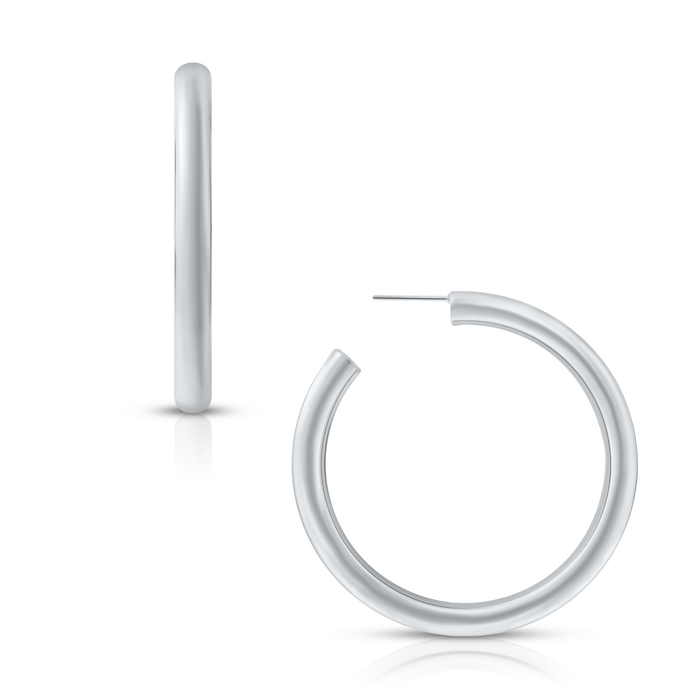 Ellie Vail Jewelry - Ellie Vail - Flora Large Hoop Earring - Yellow Gold