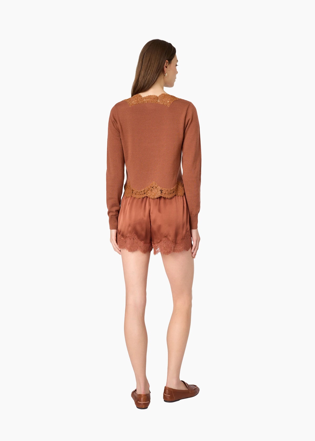 CAMI NYC SANDERS CARDIGAN AFFOGATO ULTRA-SOFT MERINO WOOL