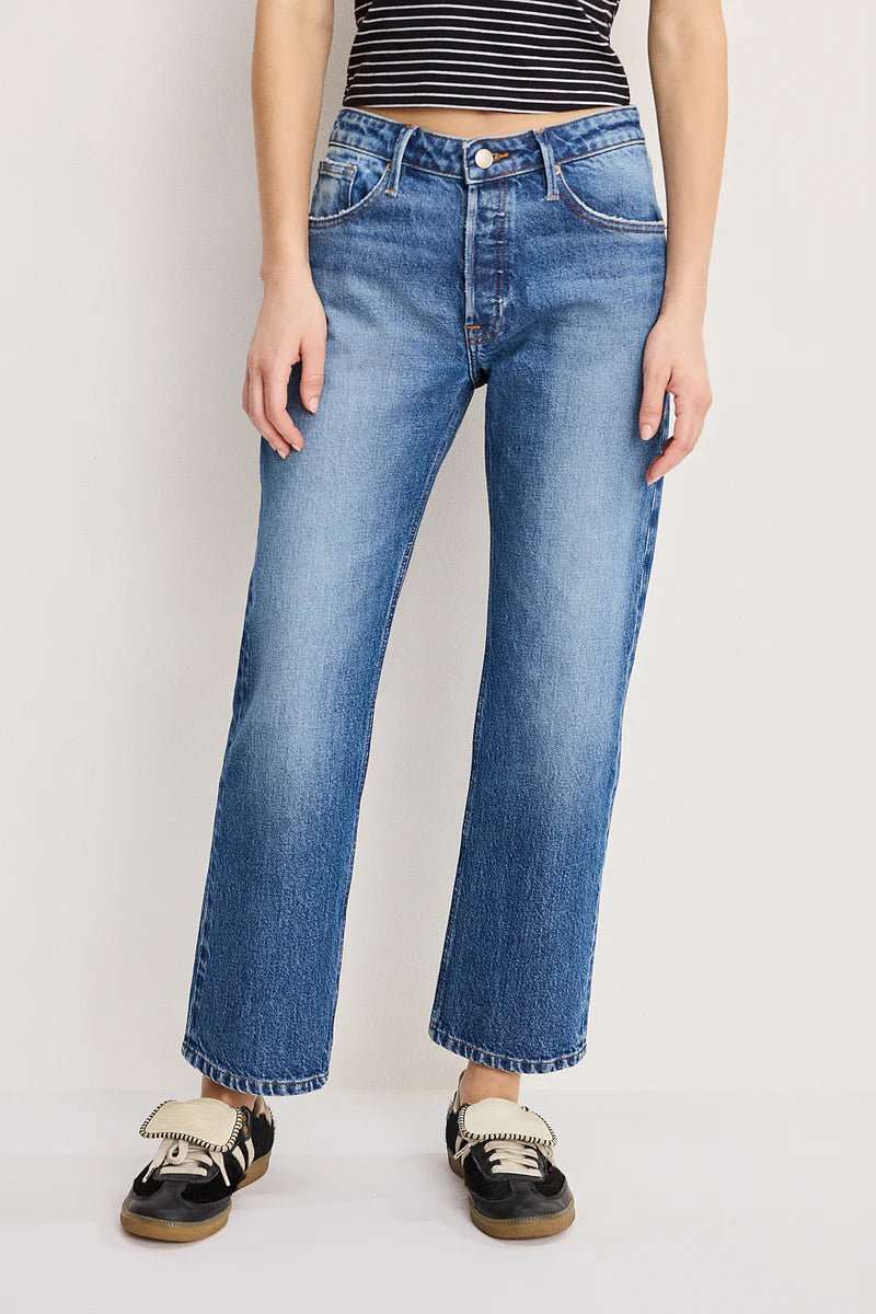 Good American Vintage Straight Ankle - Indigo1222