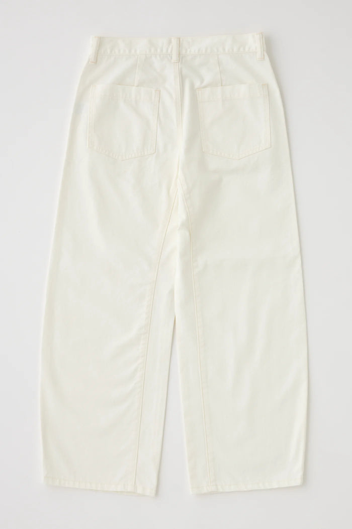 Moussy Vintage Pomonok Gusset Cargo Pants White