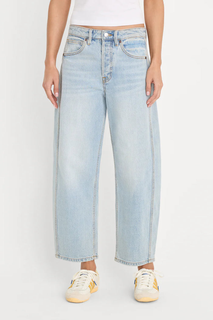 Good American Vintage Barrel Ankle Jeans - indigo1351