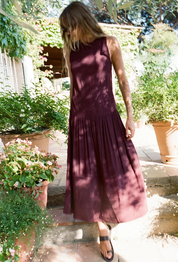Ciao Lucia Jenetta Anemone Silk Dress