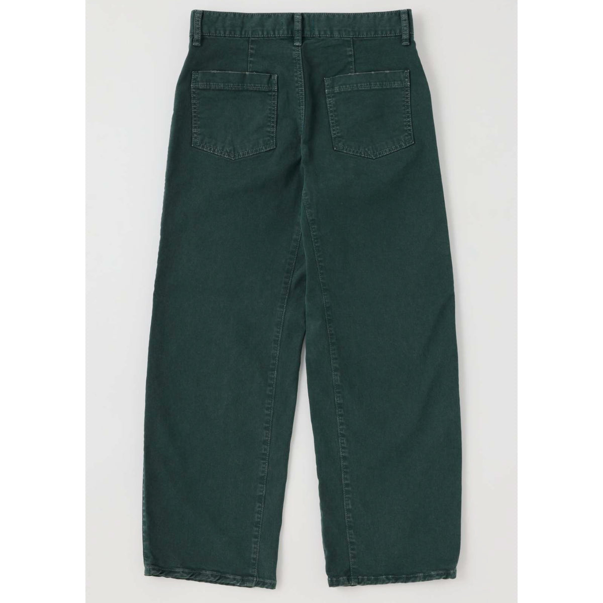 Moussy Vintage Pomonok Gusset Cargo Pants in Pine Dark Green
