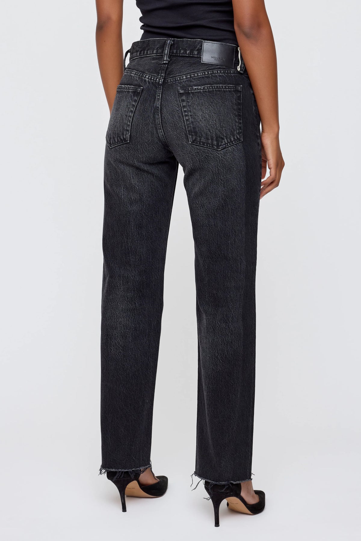 MOUSSY VINTAGE GLENCOE LOW-RISE STRAIGHT