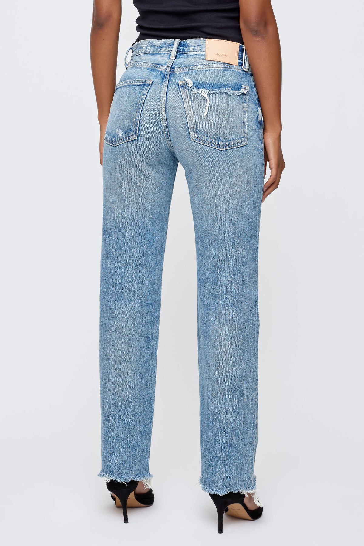 MOUSSY VINTAGE SEBRING STRAIGHT - 111 Light Blue