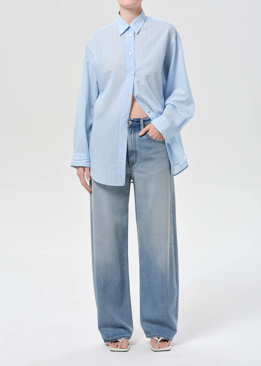 Agolde LOW CURVE JEAN (FLYWEIGHT) IN RESET