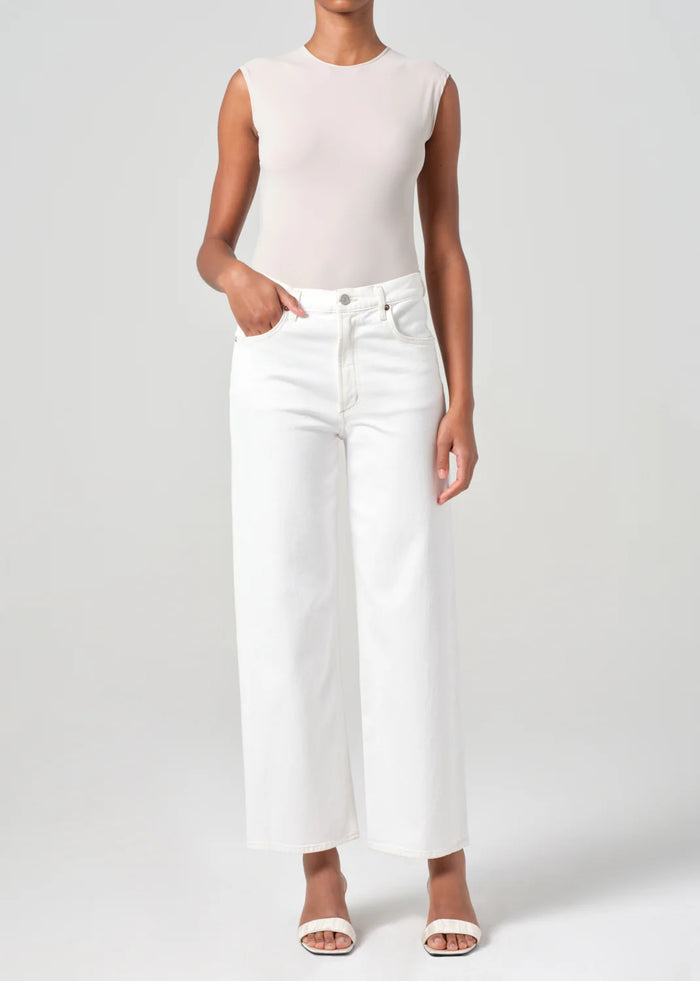 AGOLDE REN JEAN (STRETCH) IN WHITE WASH