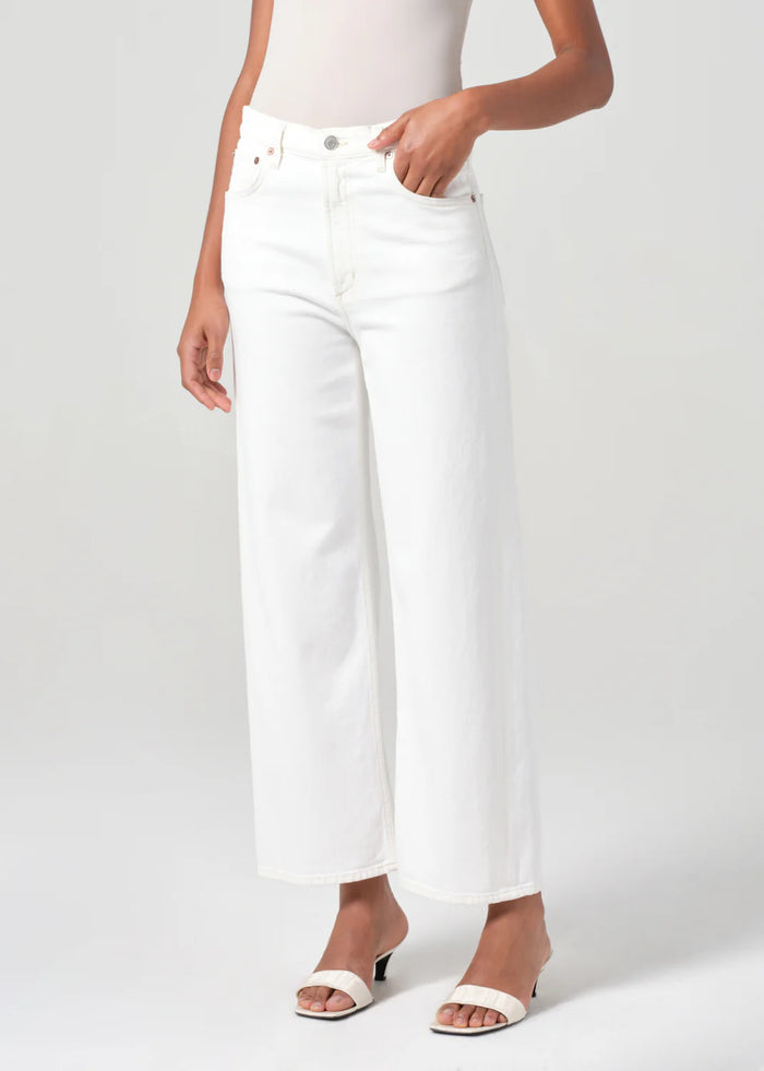 AGOLDE REN JEAN (STRETCH) IN WHITE WASH