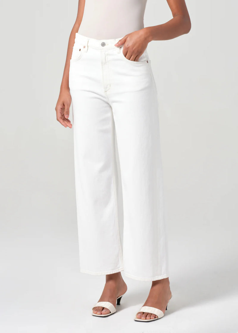 AGOLDE REN JEAN (STRETCH) IN WHITE WASH