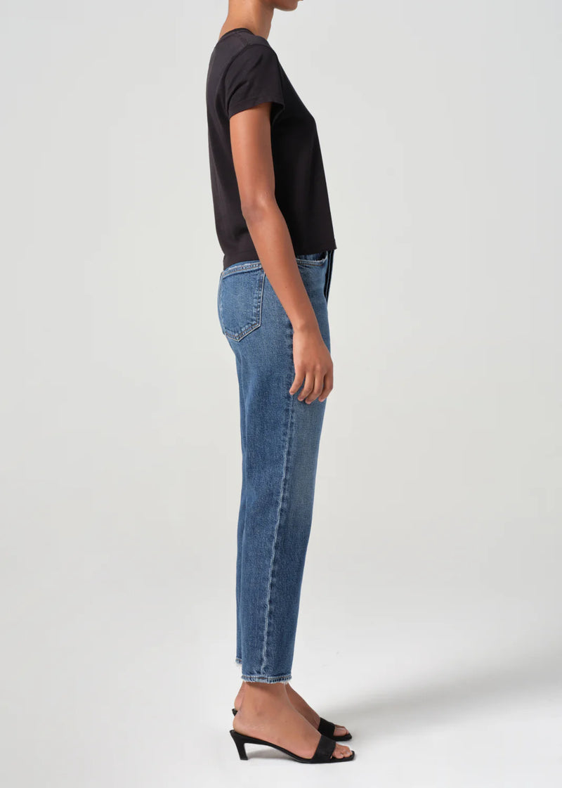 Agolde 90'S PINCH WAIST CROP IN SOLACE
