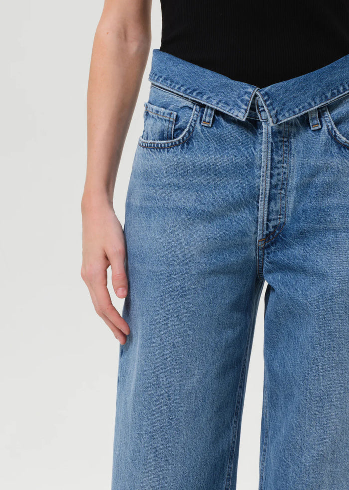 AGOLDE ECHO TAPER JEAN IN SHRINE