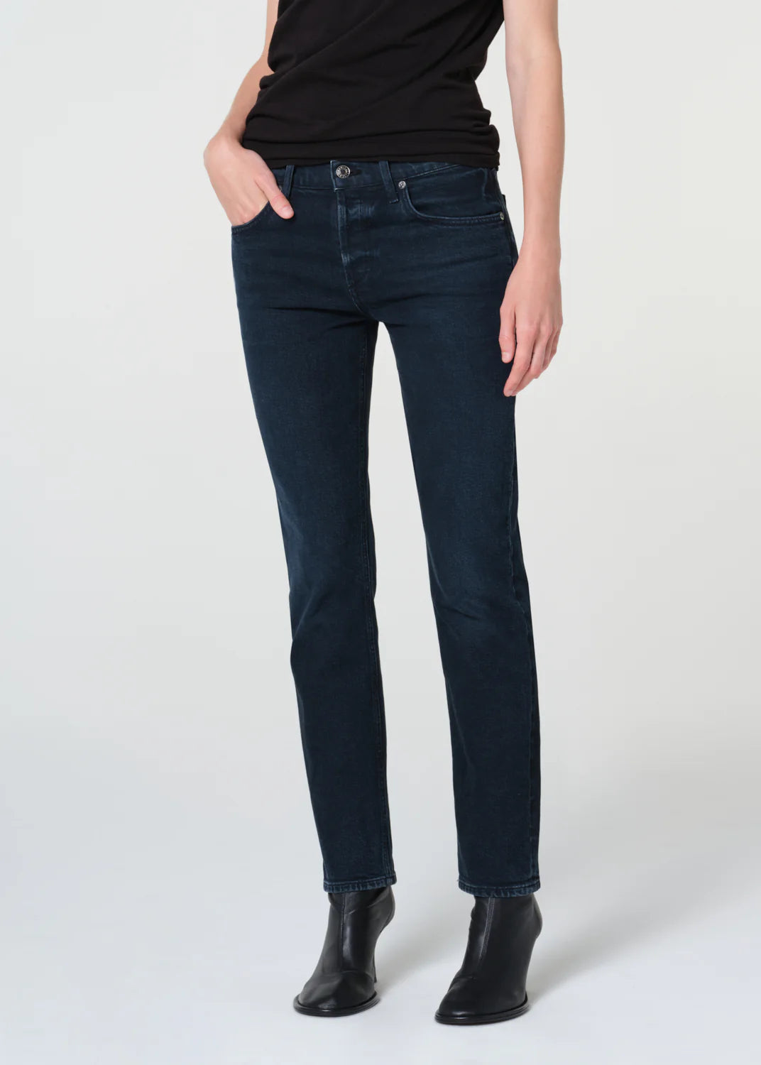 AGOLDE COCKTAIL ANKLE JEAN (COMFORT STRETCH) IN SUBSTITUTE