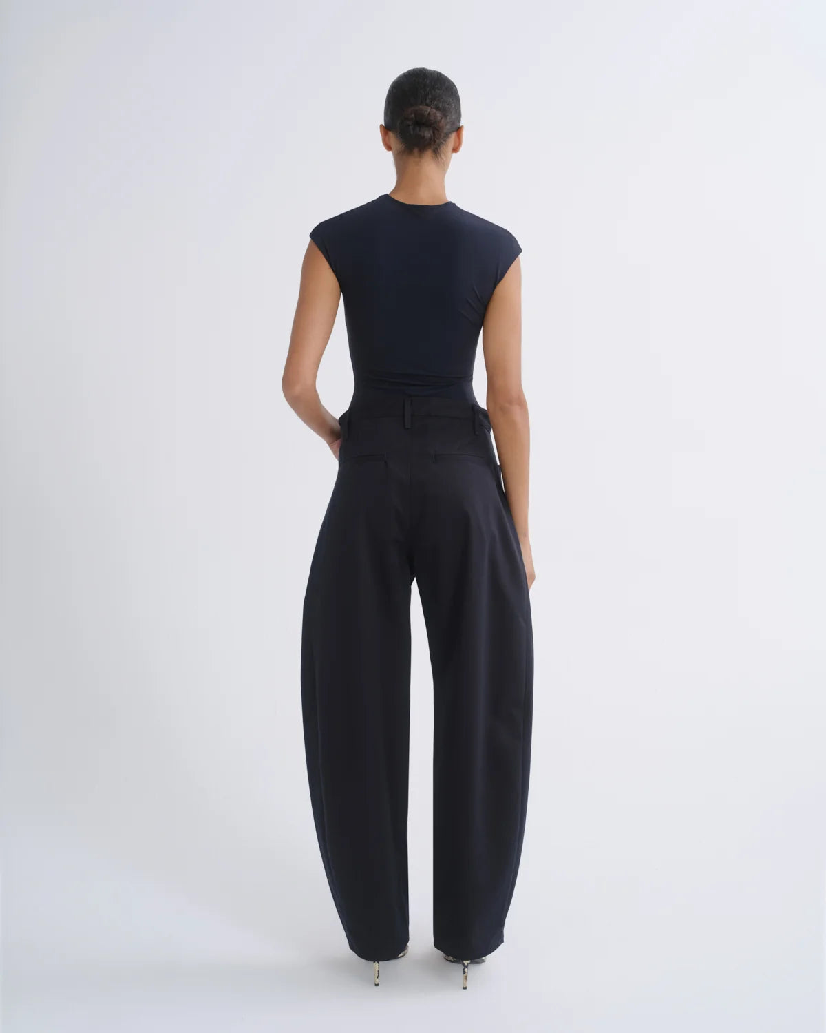 Agolde LUNA TROUSER - Obscura