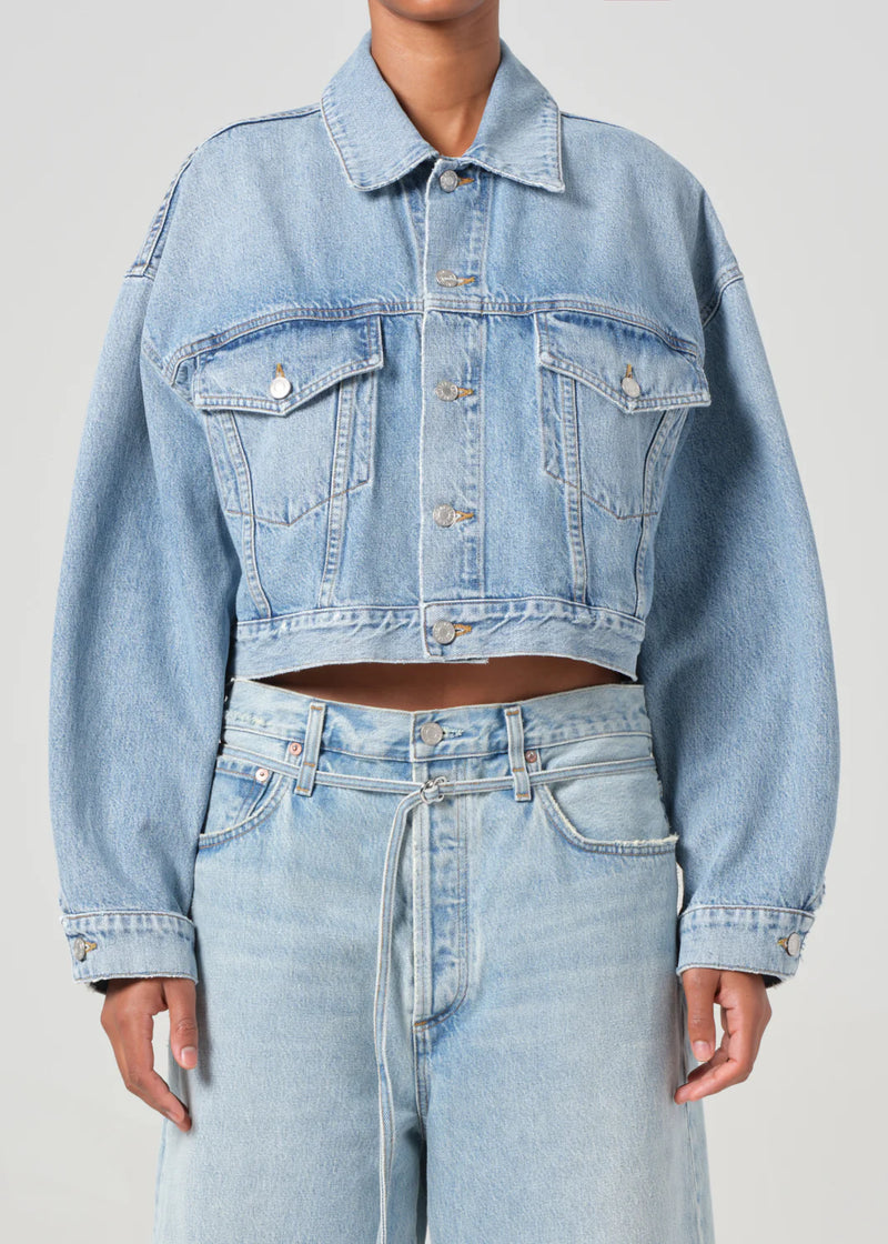 Agolde PALMER JACKET IN SPACE