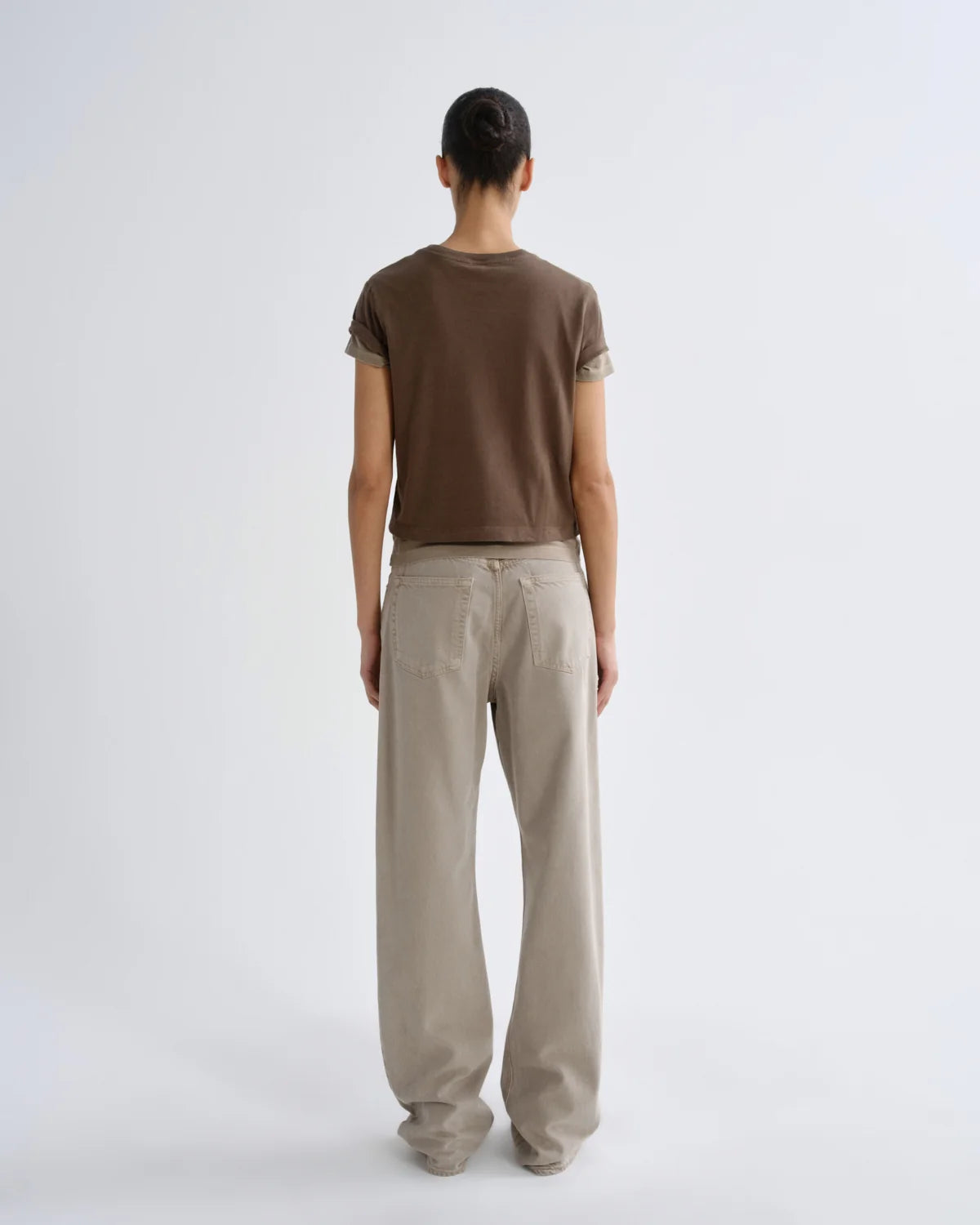 Agolde ADINE SHRUNKEN TEE Uniform