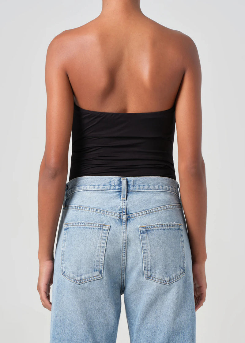 Agolde GWYNETH BODYSUIT IN BLACK
