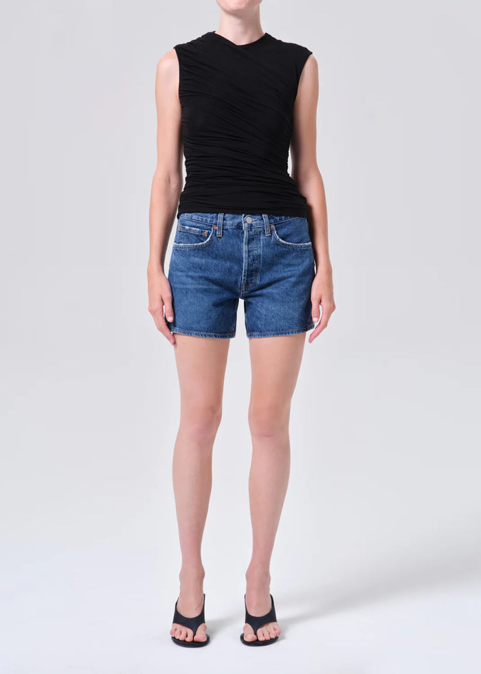 AGOLDE PARKER LONG SHORT IN ENAMOUR