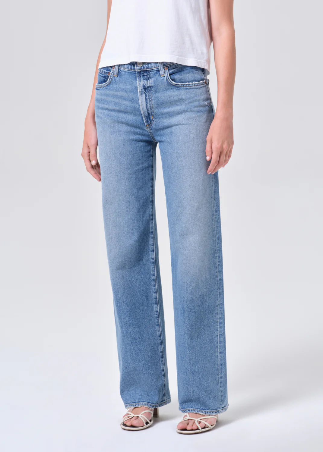 AGOLDE HARPER STRAIGHT JEAN (COMFORT STRETCH) IN KINDLE