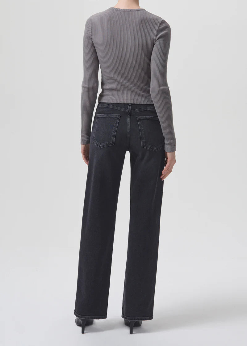 AGOLDE HARPER STRAIGHT JEAN IN HUSH