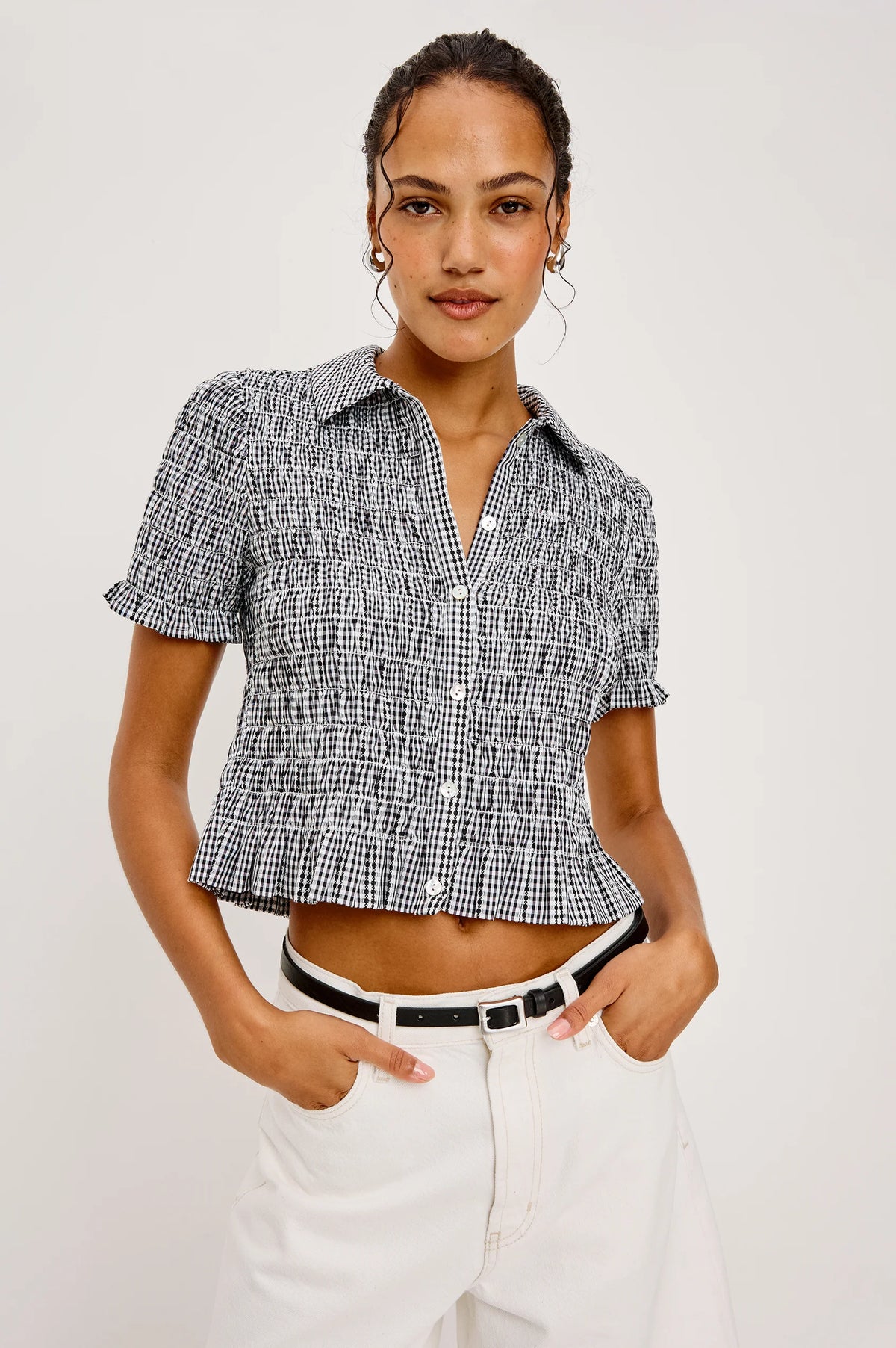 Rails Alton Shirt Black Gingham