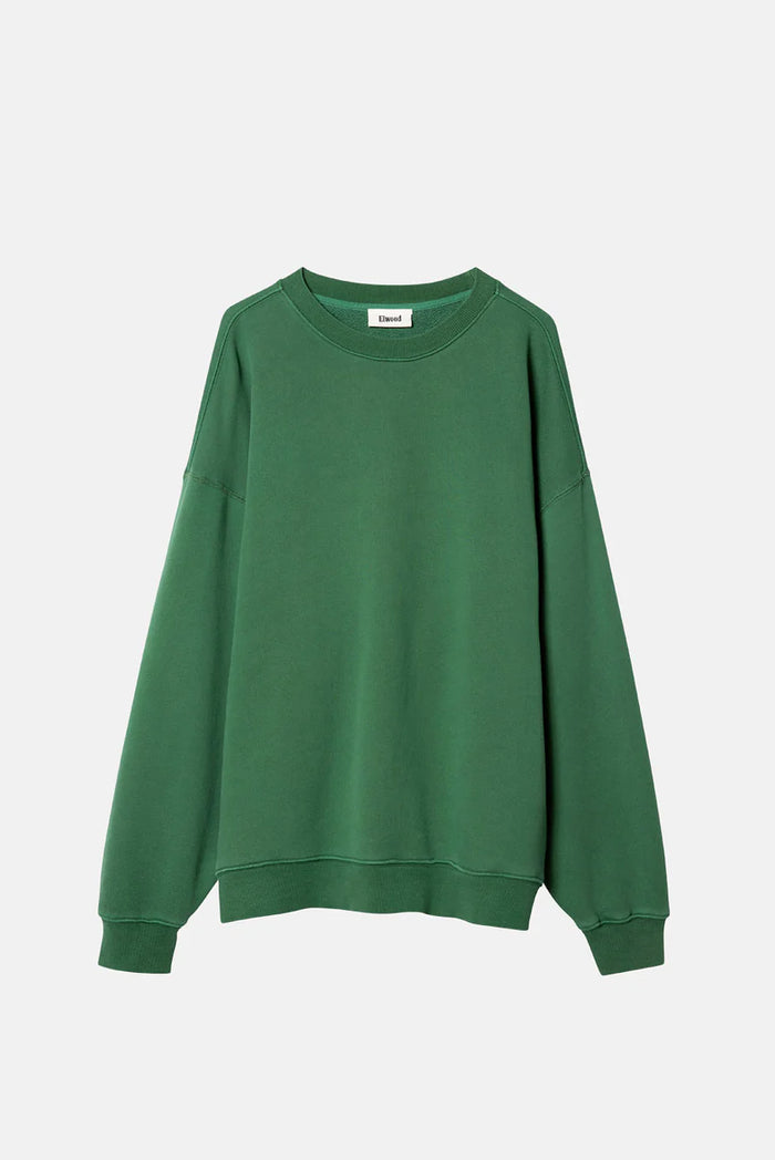 Elwood OVERSIZED CORE CREWNECK Vintage Forest