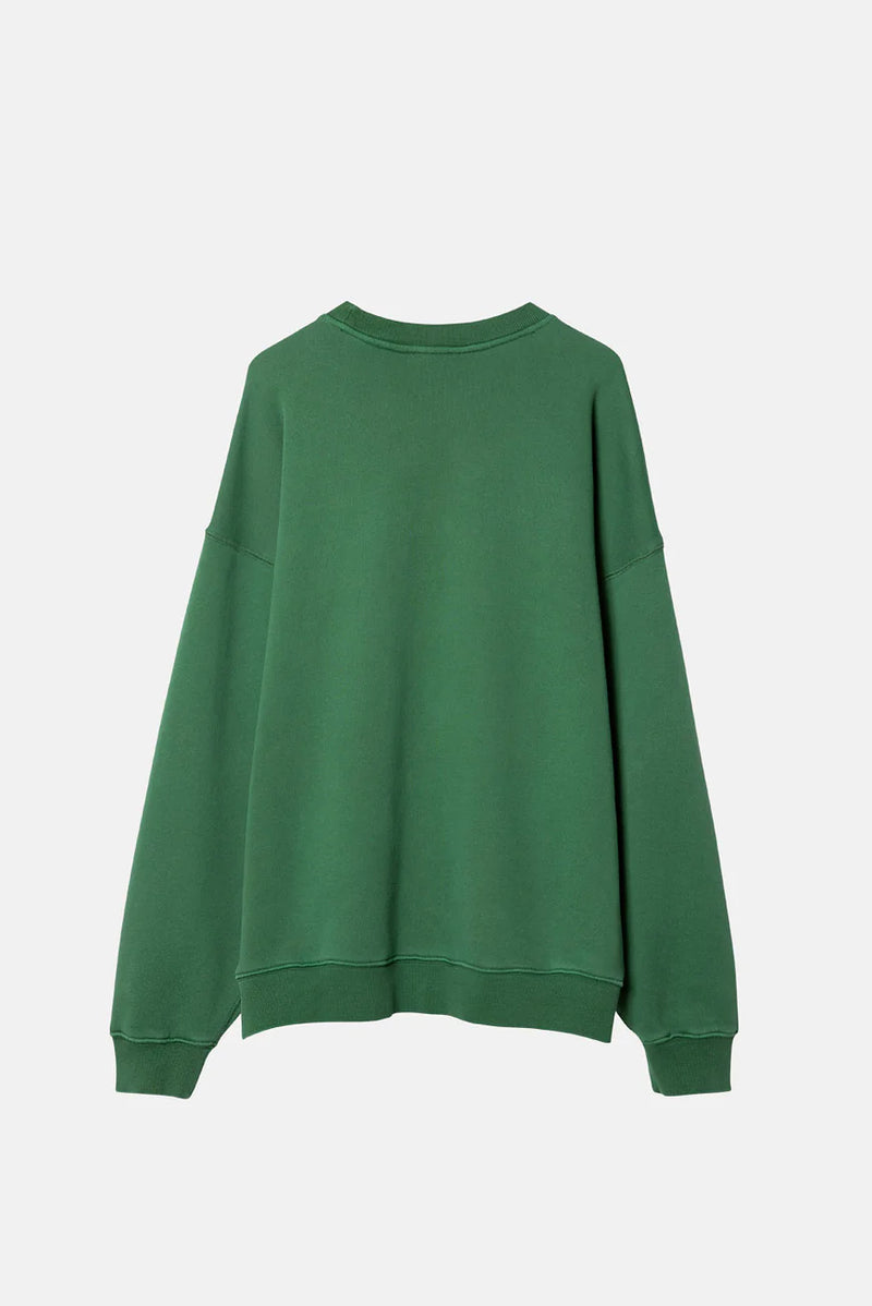 Elwood OVERSIZED CORE CREWNECK Forest Green
