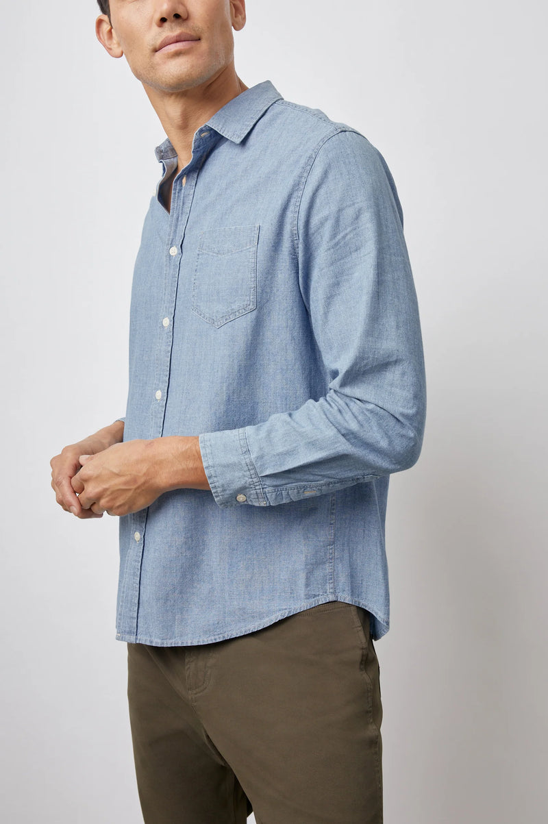 RAILS MENS Colton Shirt Medium Vintage Wash
