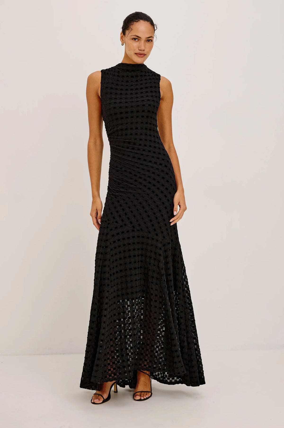 Rails Cosmos Dress Black Checkerboard