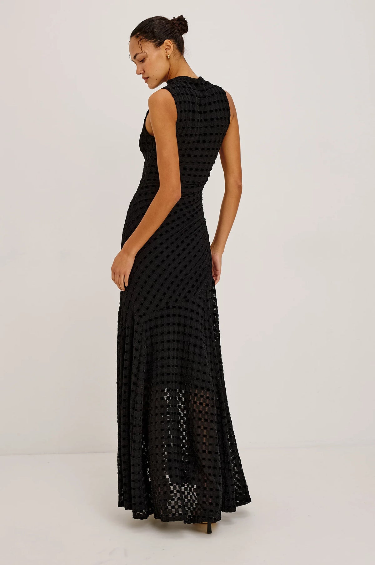 Rails Cosmos Dress Black Checkerboard