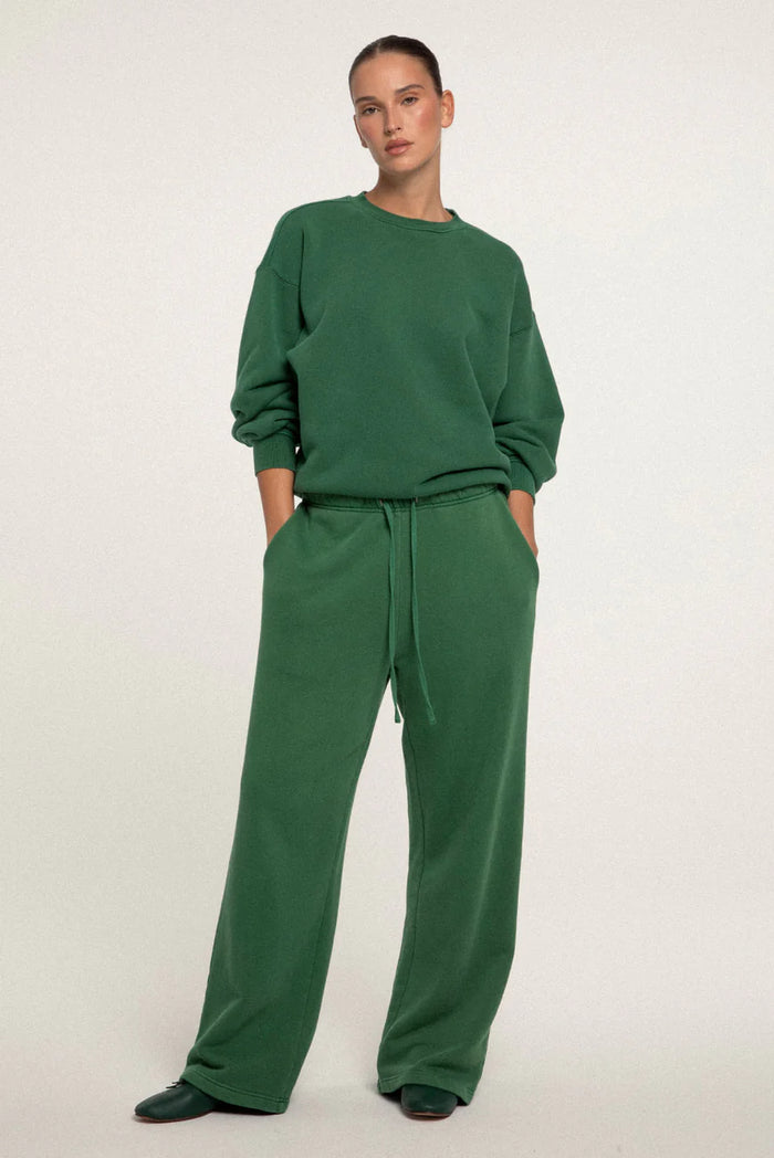 Elwood CORE STRAIGHT LEG SWEATPANT VINTAGE FOREST