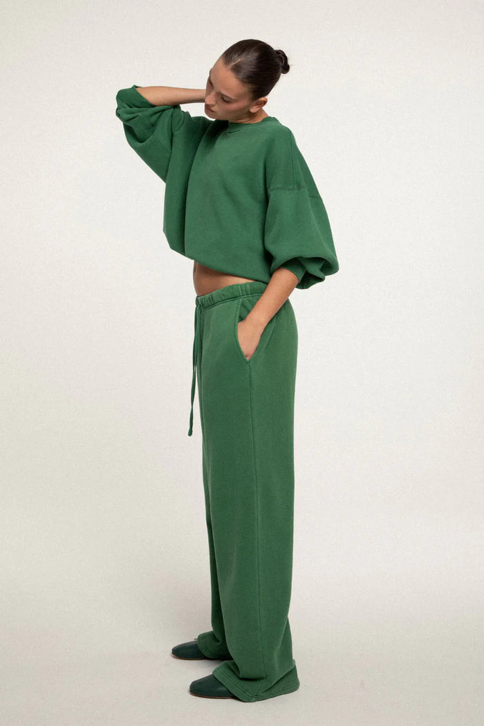Elwood CORE STRAIGHT LEG SWEATPANT VINTAGE FOREST