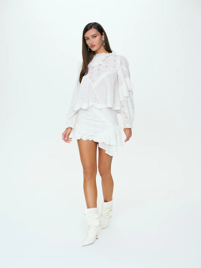 For Love & Lemons Lola Mini Skirt