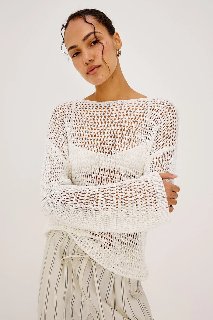Rails Evangeline Sweater Ivory