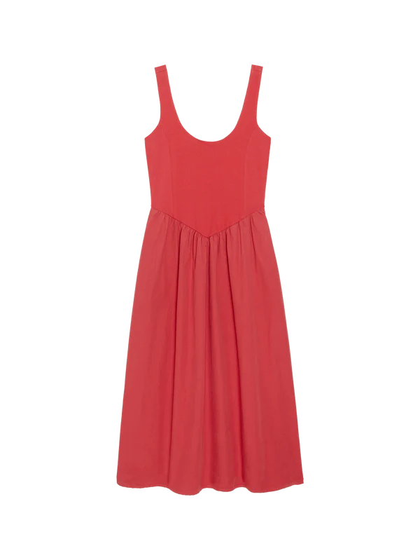 Nation Fiona Dress Heartbeat Red