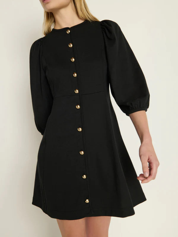 Nation Gilda Mini Dress - Black