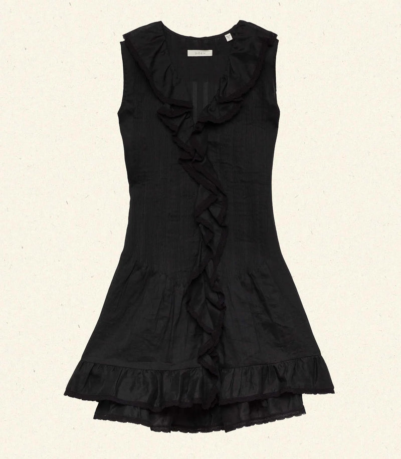 Dôen HENRIETTA DRESS IN BLACK