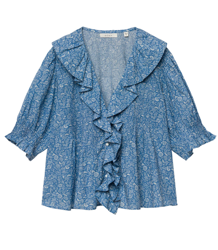 Dôen HENRI TOP IN BLUE GARDEN BLOOM
