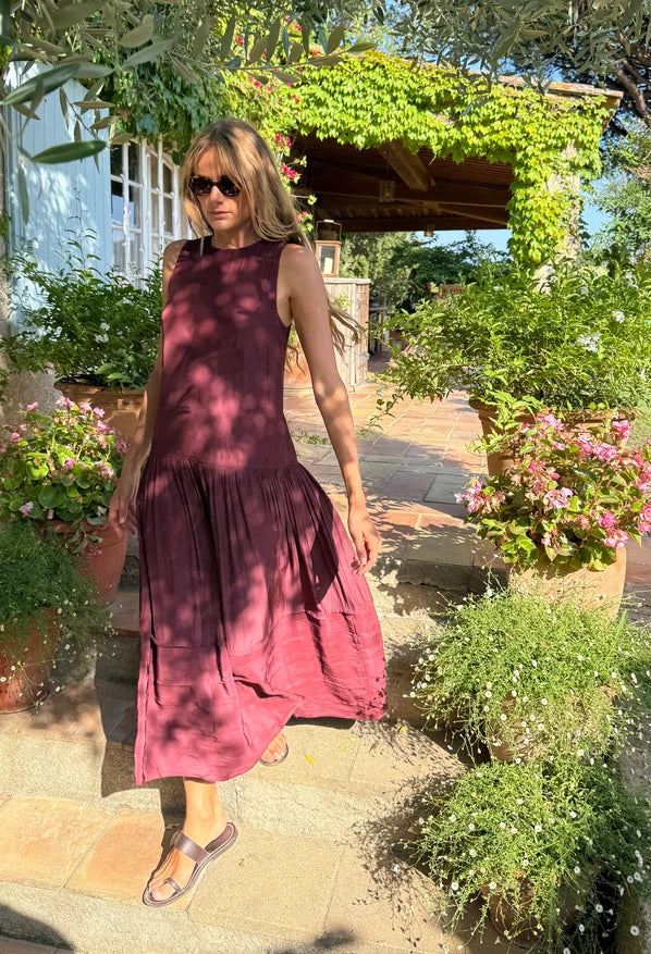 Ciao Lucia Jenetta Anemone Silk Dress