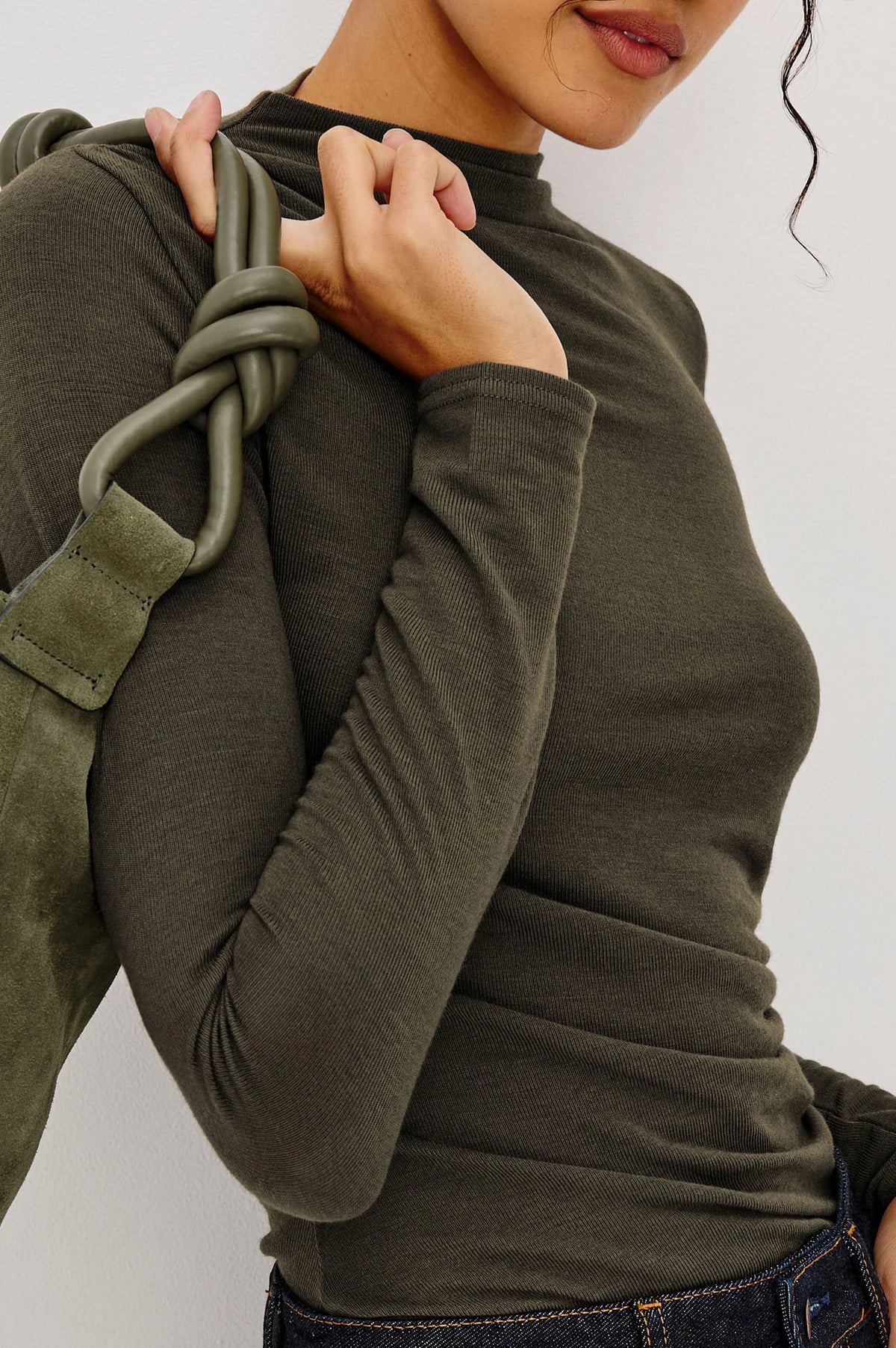 Rails Joelle Top Heather Olive