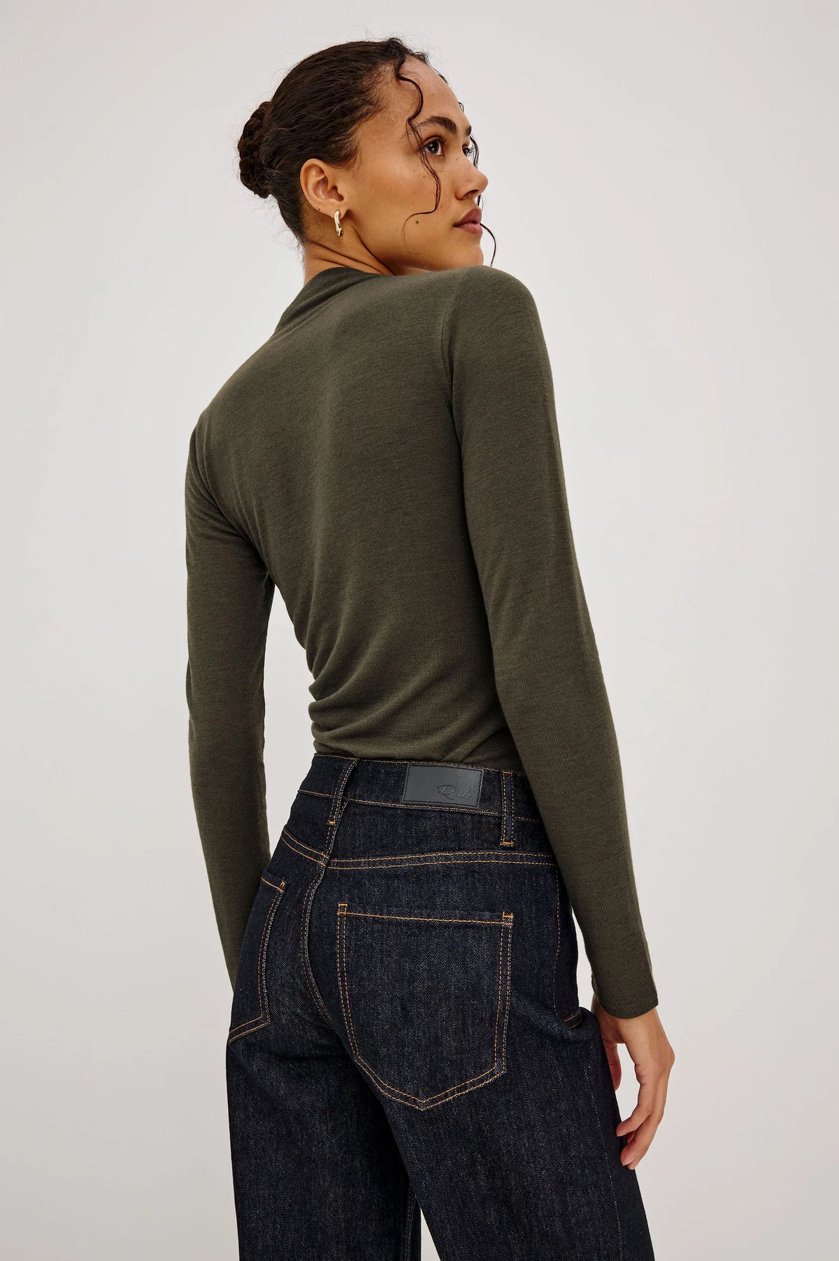 Rails Joelle Top Heather Olive