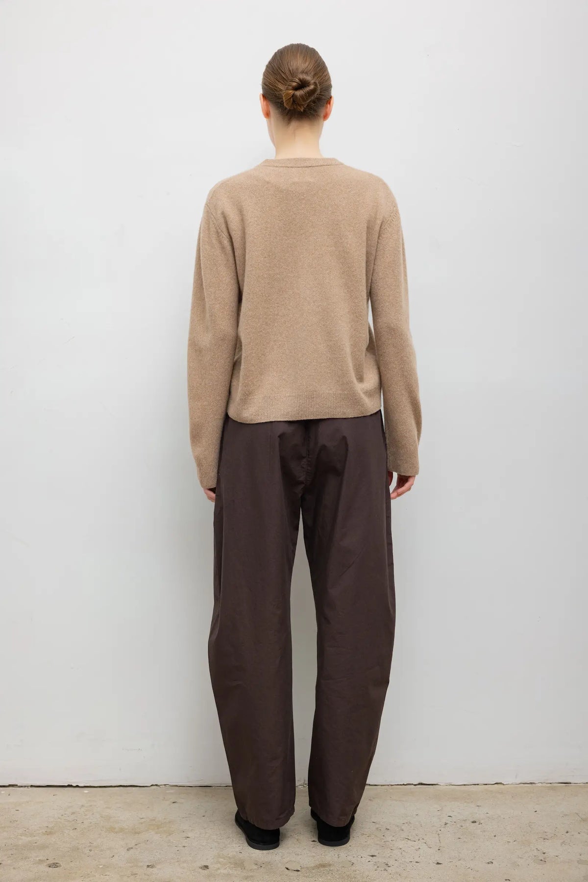 Leset Kyoto Drawstring Pant Chocolate