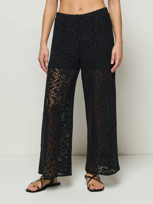 Nation LTD Linney Lace Pant Black