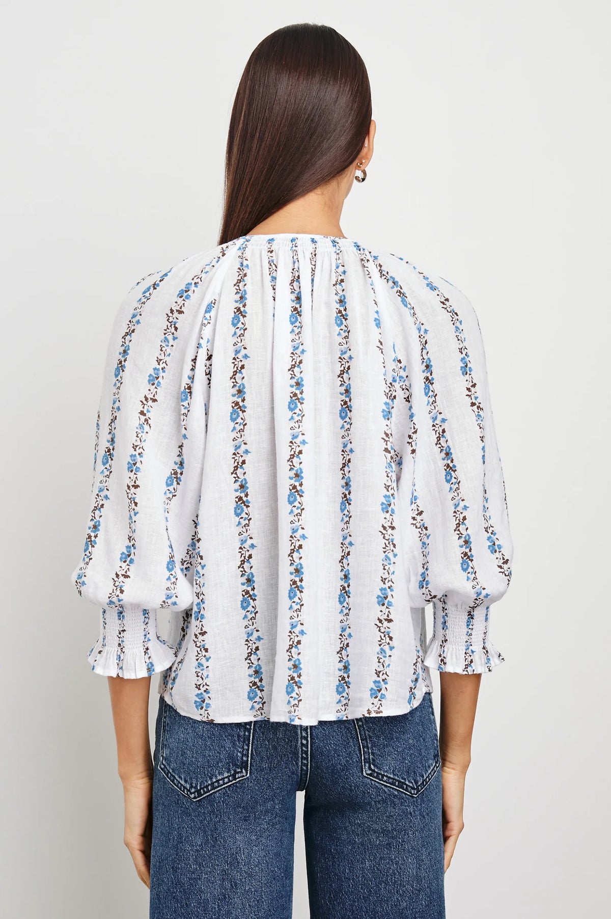 Rails Mariah Top Bluebell Stripe
