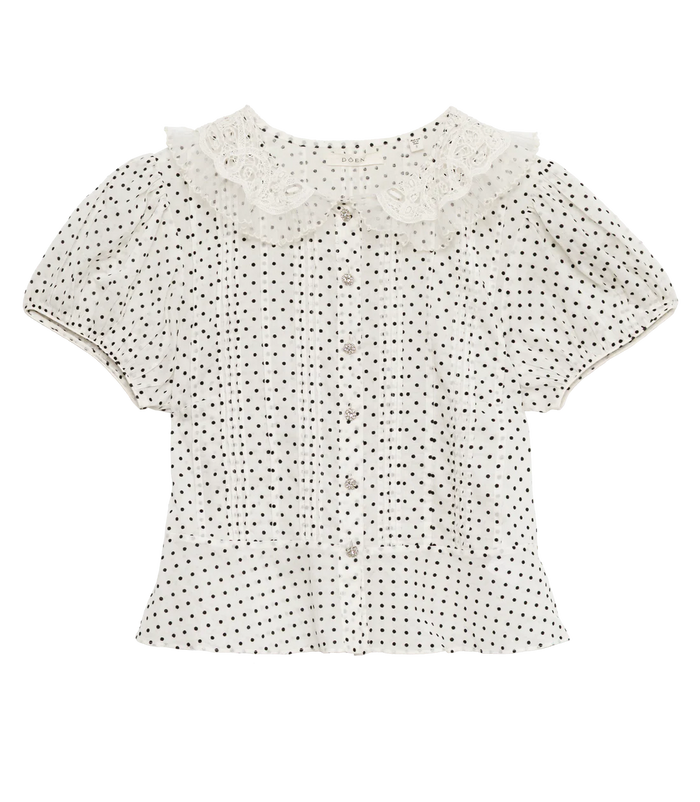 DÔEN OLETA TOP IN SEA SALT DOT