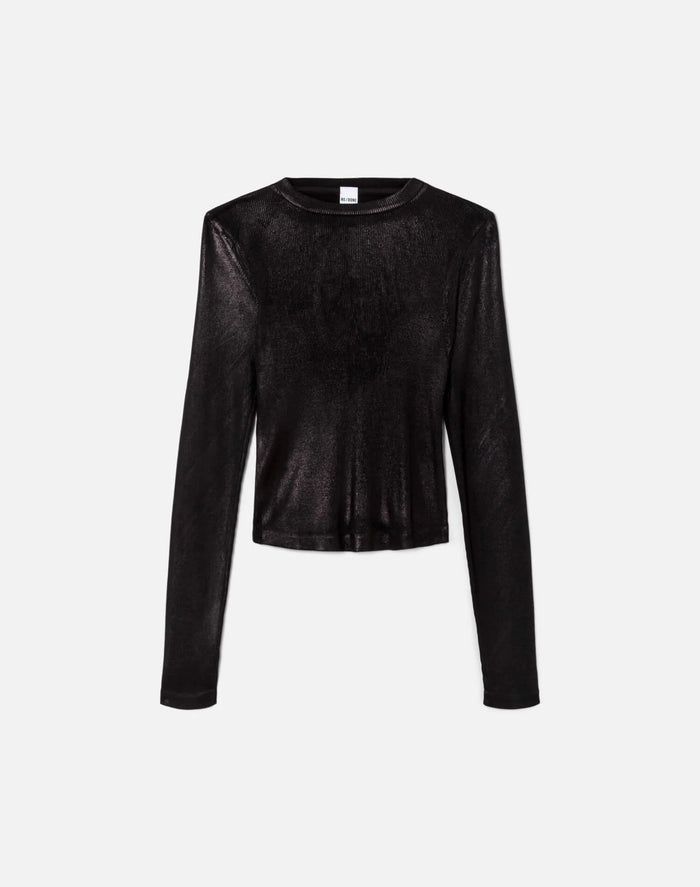 RE/DONE 90S FOIL BABY LONG SLEEVE