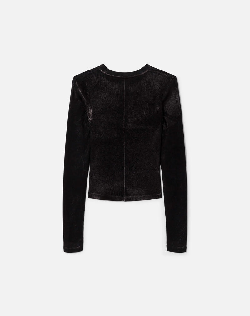 RE/DONE 90S FOIL BABY LONG SLEEVE