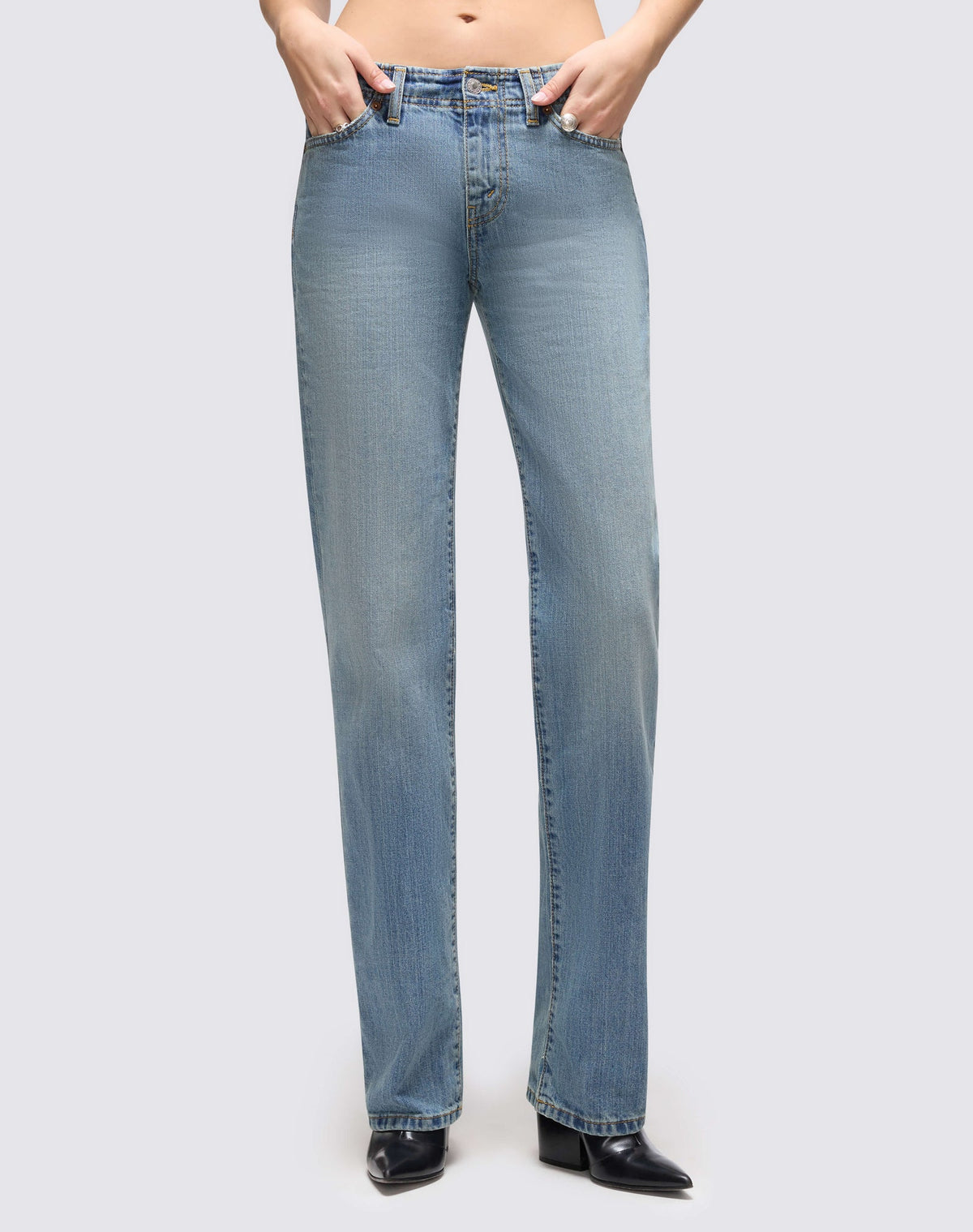 Re/Done THE SANASA JEAN - AUTHENTICA INDIGO