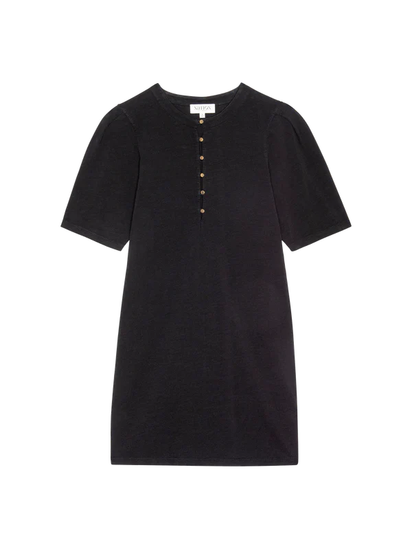 Nation LTD Sallie Mini Dress Jet Black
